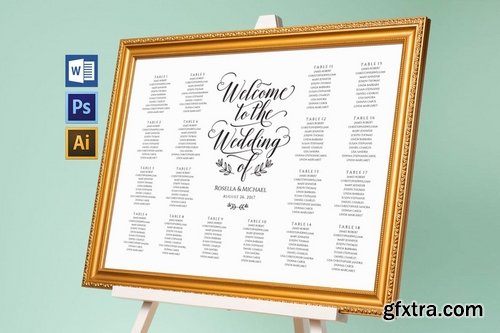 Wedding Seating Chart Pack