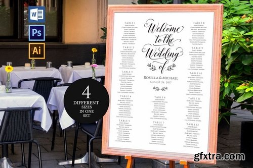 Wedding Seating Chart Pack