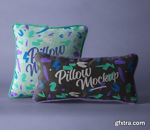 Psd Throw Pillow Mockup Set