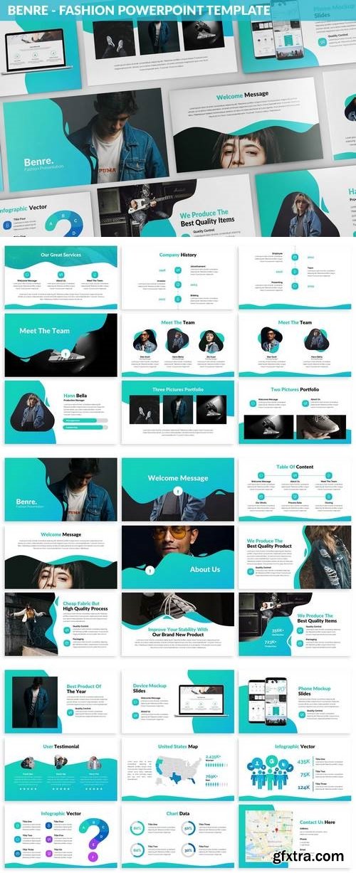 Benre - Fashion Powerpoint Template