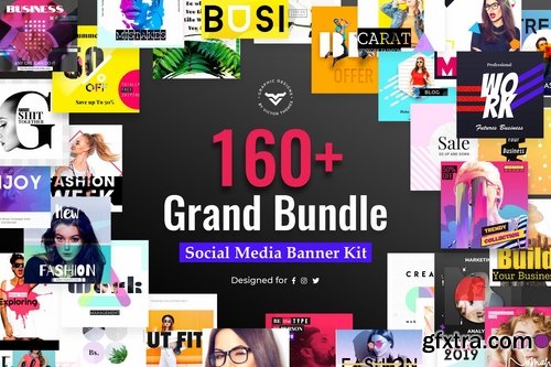 Social Media Banners Grand Bundle