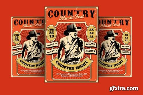 Country Music Fest Flyer