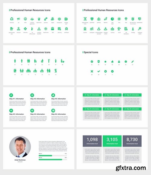 Human Resource HRM - Powerpoint Google Slides and Keynote Templates