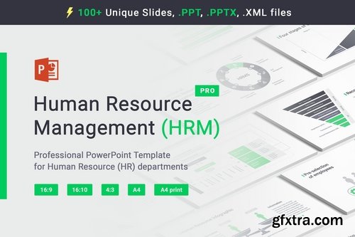 Human Resource HRM - Powerpoint Google Slides and Keynote Templates