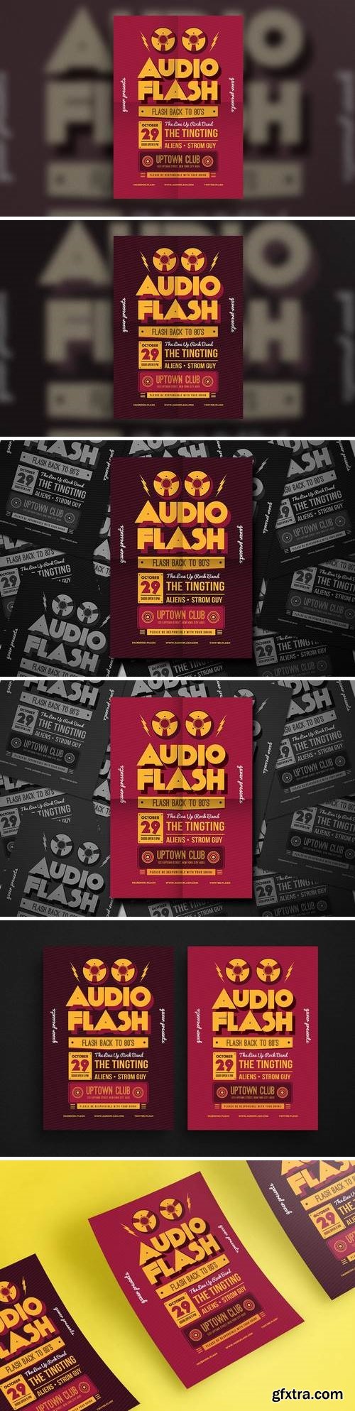 Audio Flash Music Flyer