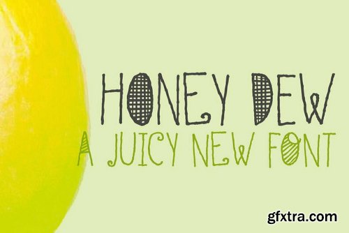 Honey Dew Font Family - 2 Fonts