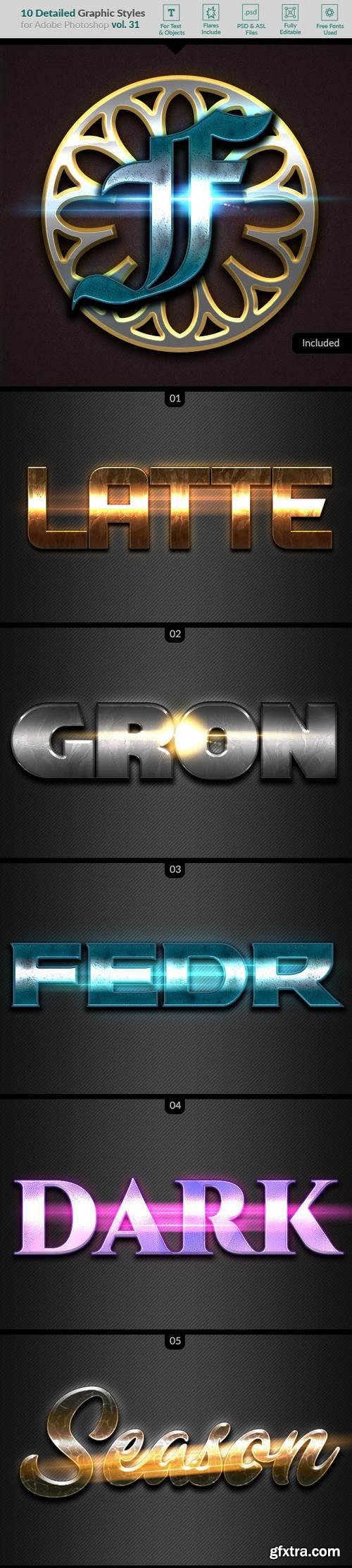 Graphicriver - 10 Text Effects Vol. 31 22672051