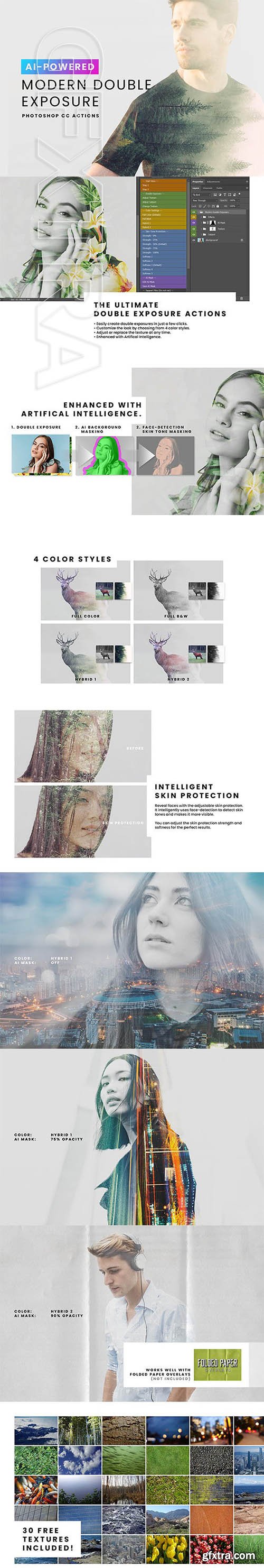 GraphicRiver - AI Modern Double Exposure Generator 23506383