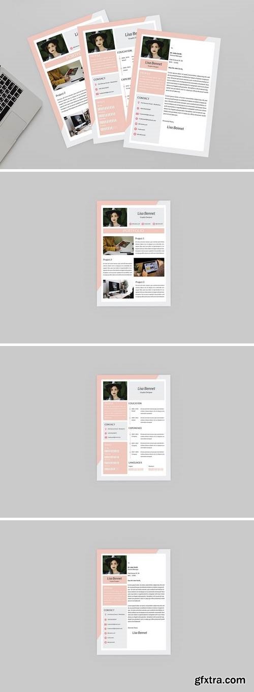 Professional Pink Resume Designer