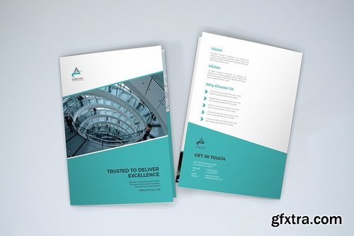 Modern Business Brochure Bi-Fold