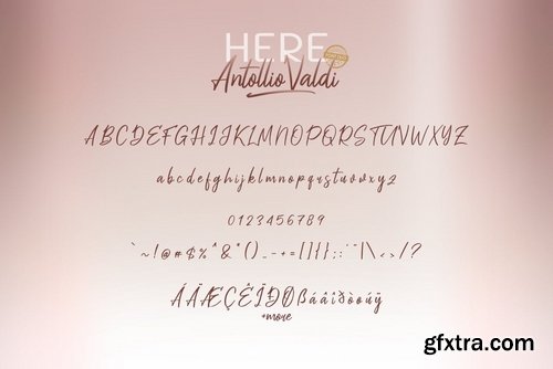 Here Antollio Valdi Font Duo