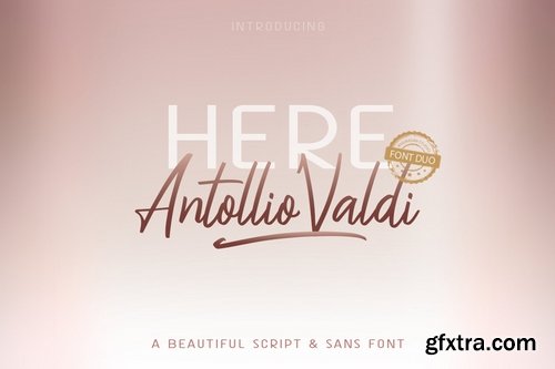 Here Antollio Valdi Font Duo