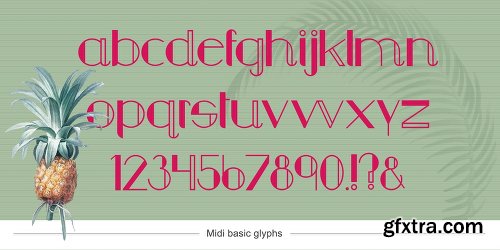 Chula Font Family - 3 Fonts