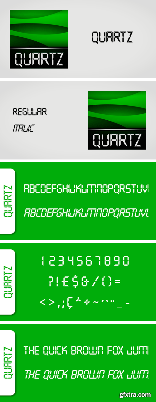 Quartz Font Family