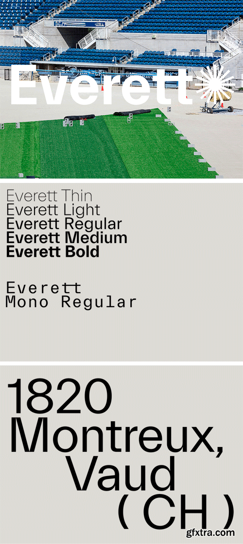 Everett Font Family