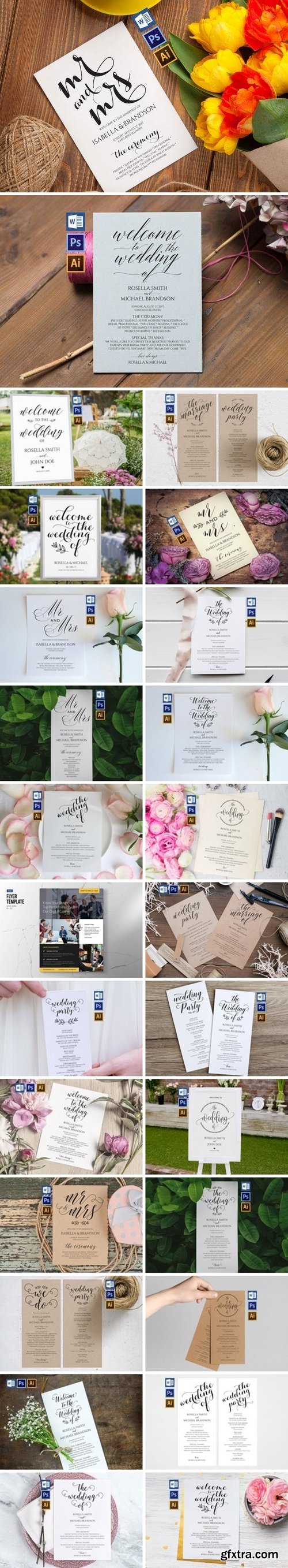 Wedding Program Bundle