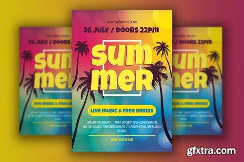 Summer Palm Beach Flyer