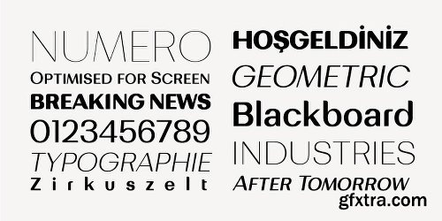 Bodrum Sweet Font Family - 20 Fonts