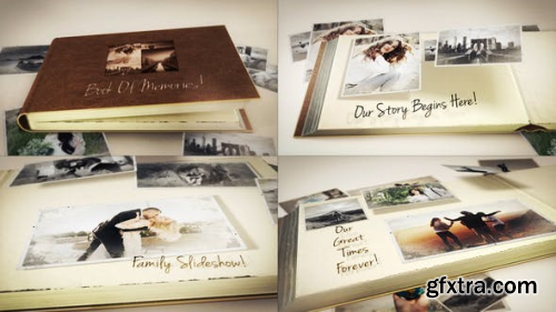 Videohive Book Of Memories 23576775