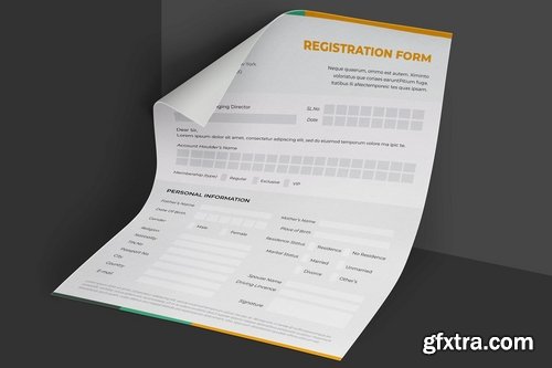 Clean Registration Form