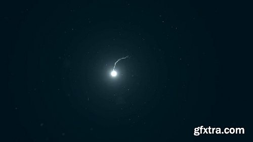 Videohive Particle Space Logo 11885079