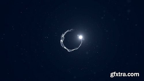 Videohive Particle Space Logo 11885079