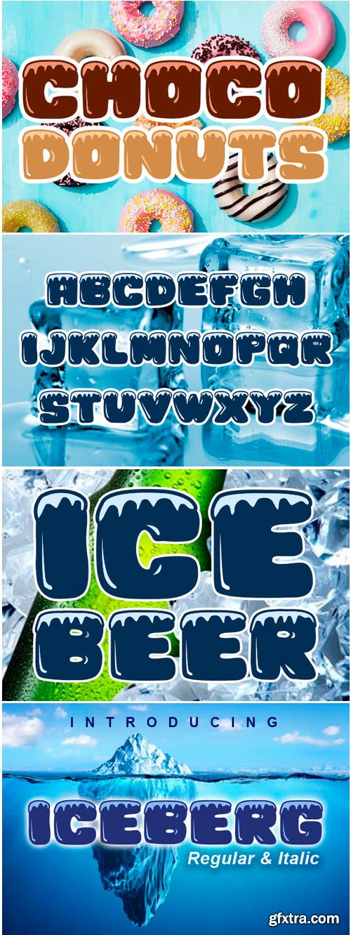 Iceberg Font