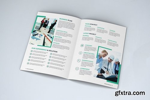 Modern Business Brochure Bi-Fold