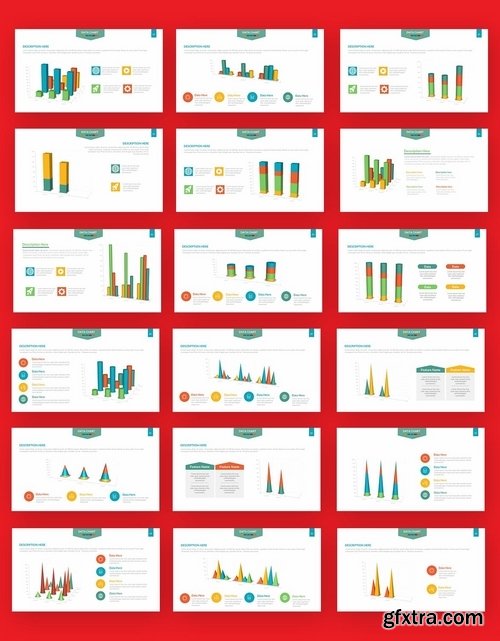 Chart Infographics Powerpoint and Keynote Templates