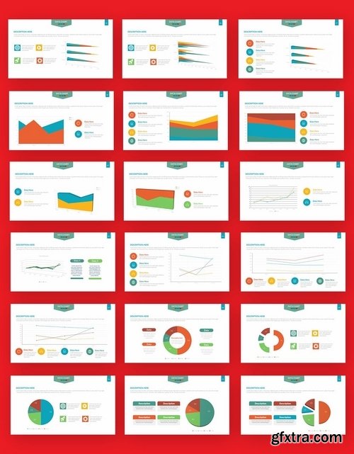 Chart Infographics Powerpoint and Keynote Templates