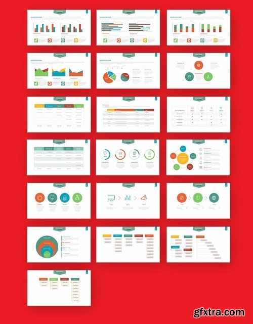 Chart Infographics Powerpoint and Keynote Templates