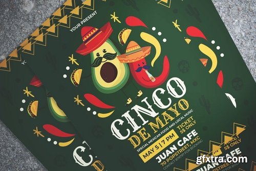 Cinco de Mayo Flyer Template