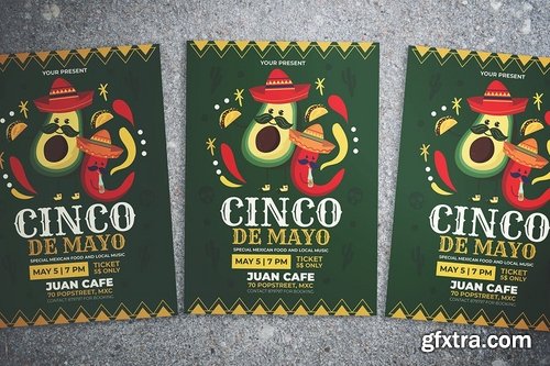 Cinco de Mayo Flyer Template