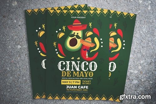 Cinco de Mayo Flyer Template