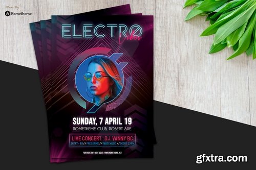 Electro Music Flyer vol.01