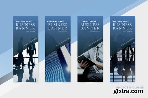 Roll-up Banner For Business Pack