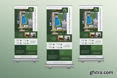 Roll-up Banner For Business Pack