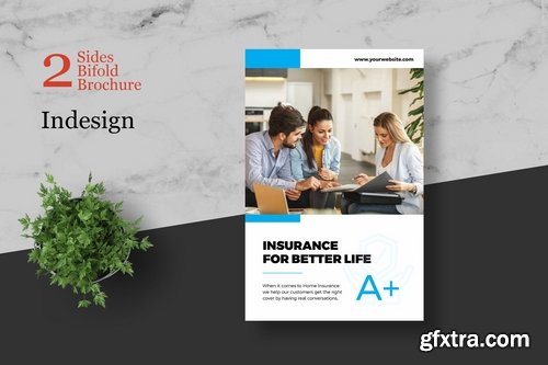 Clean Insurance Bifold Brochure