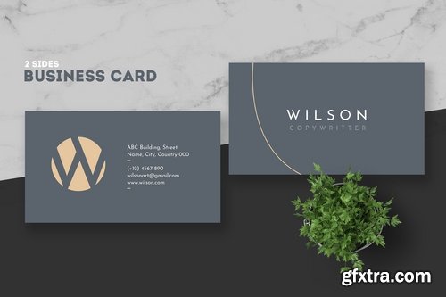 Copy Writer Agency Business Card