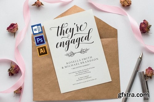 Engagement Party Invitation Pack