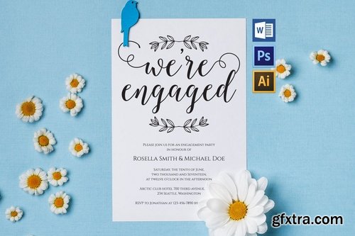 Engagement Party Invitation Pack