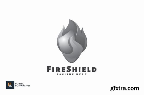 Fire Shield - Logo Template