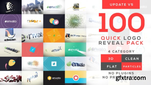 Videohive Quick Logo Reveal Pack V5 1880411