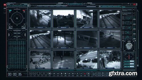 Videohive CCTV Surveillance Pack - v2 22837314