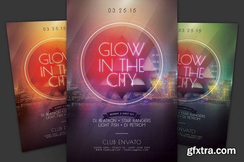 Glow In the City Flyer