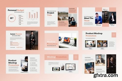 Hanna - Multipurpose Powerpoint Google Slides and Keynote Templates