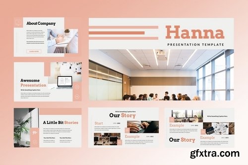 Hanna - Multipurpose Powerpoint Google Slides and Keynote Templates