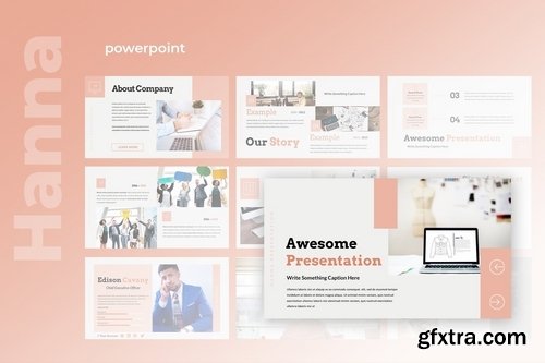 Hanna - Multipurpose Powerpoint Google Slides and Keynote Templates