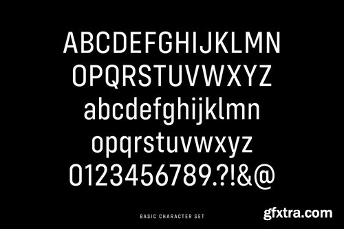 CM - Config Condensed Font Family 3665501