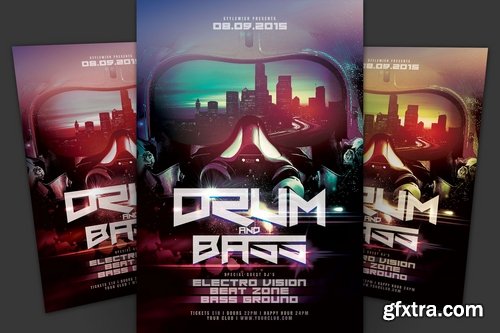 Drum And Bass Flyer